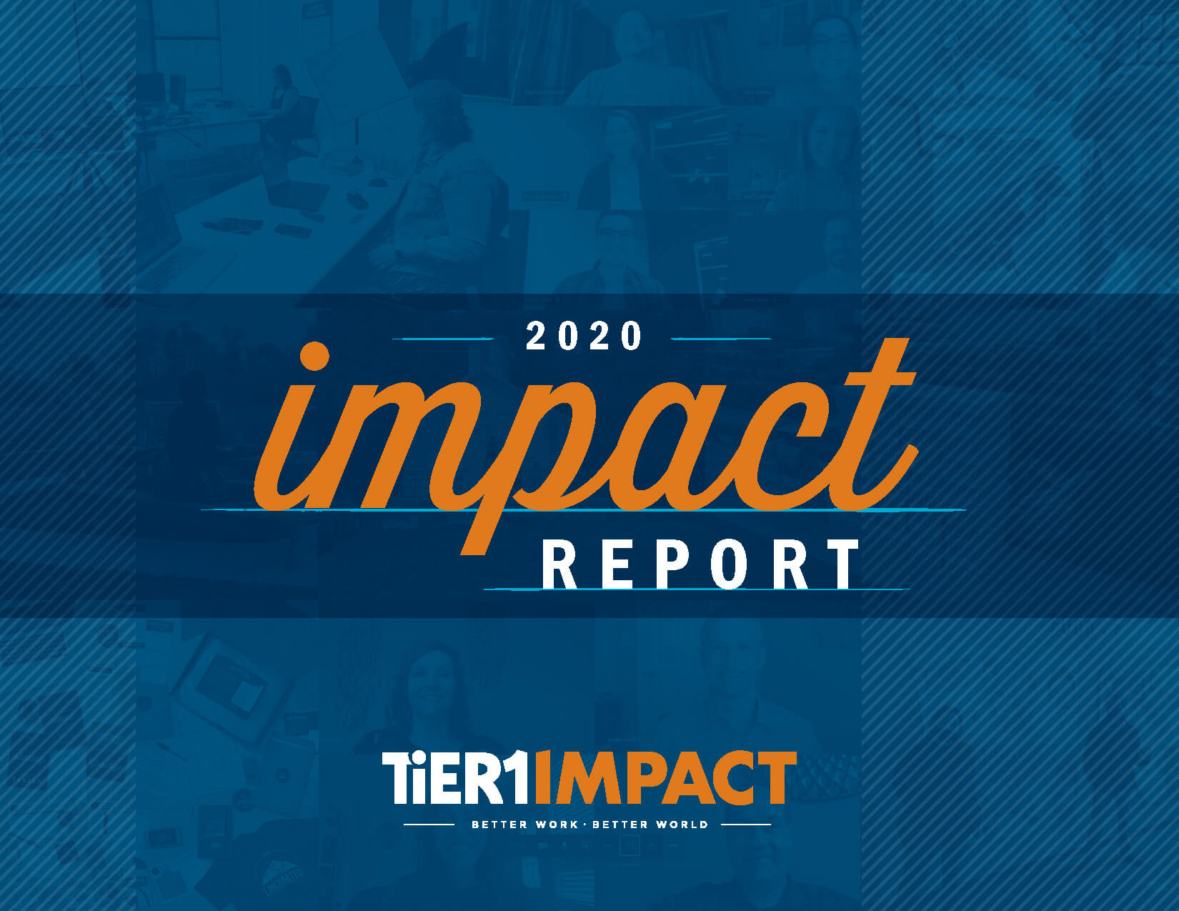 Cover of TiER1’s 2020 Impact Report