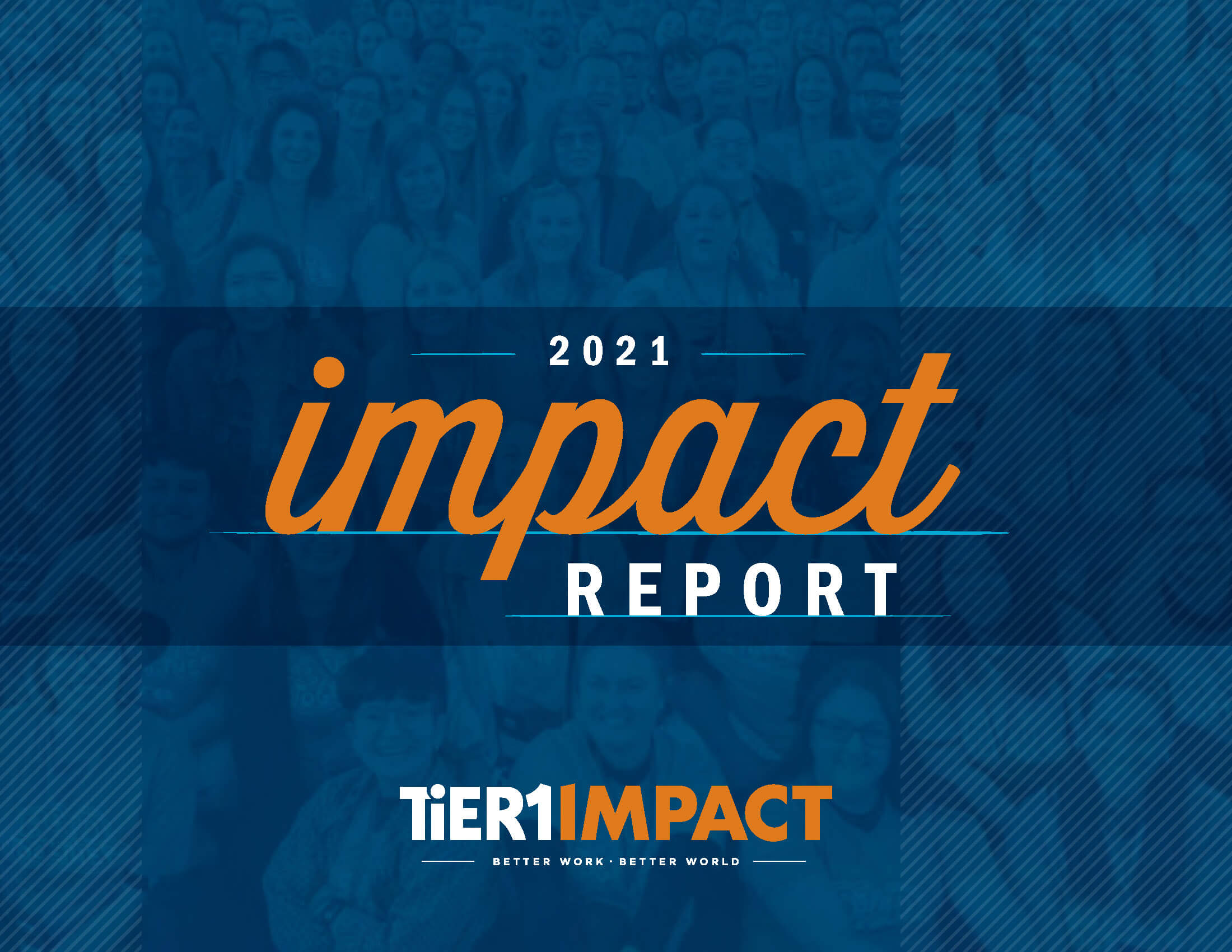 Cover of TiER1’s 2021 Impact Report
