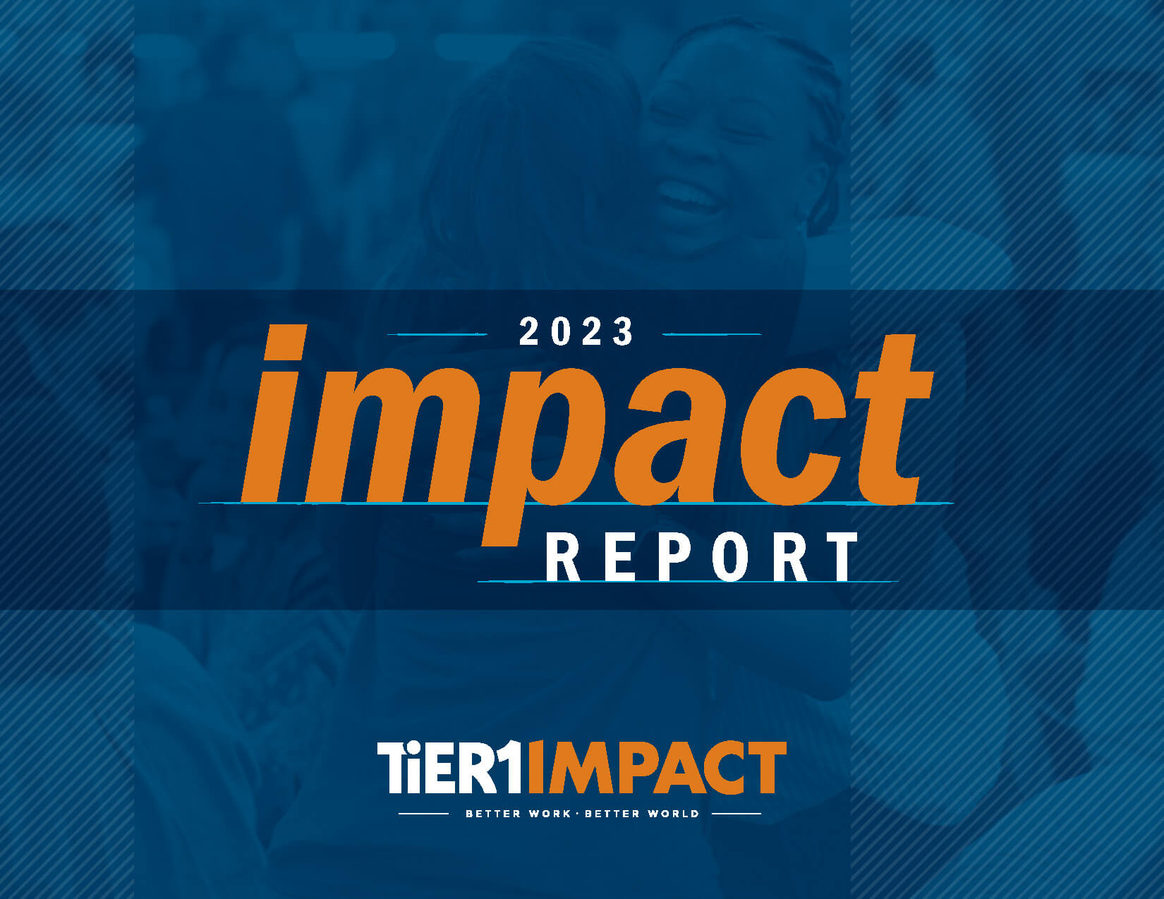 Cover of TiER1’s 2023 Impact Report