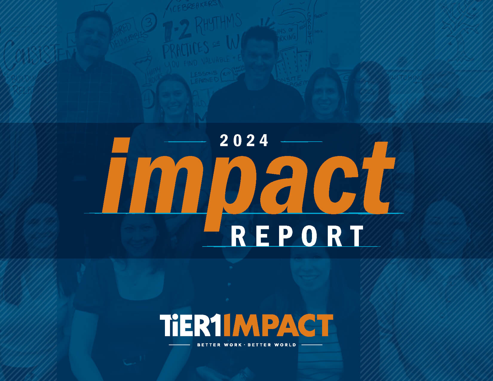 Cover of TiER1’s 2024 Impact Report